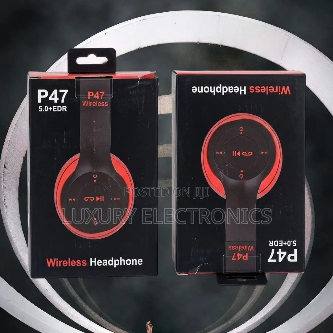 P47 Wireless Headphones Net Ses Kalitesi Headset