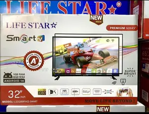 LifeStar 32 Inch TV Full HD Android 14 Smart TV – VIP Electronics