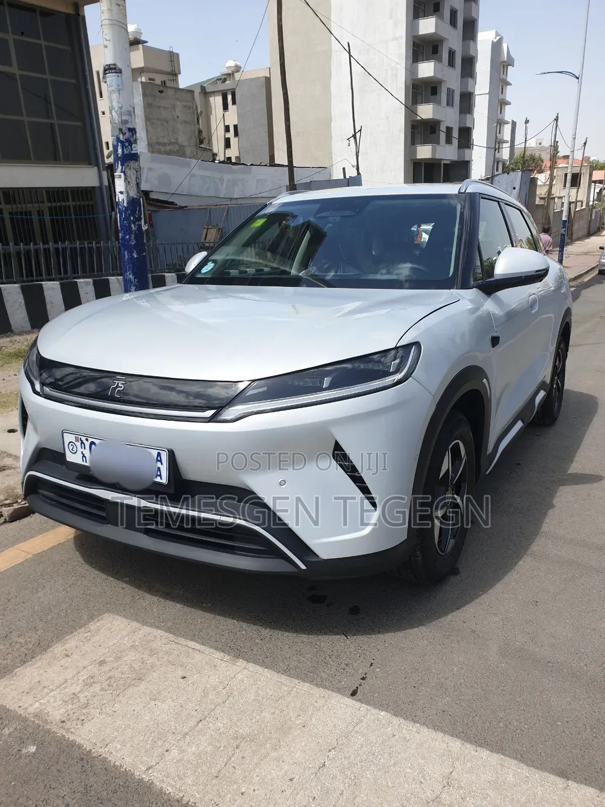 New BYD Yuan Up 2025 Silver