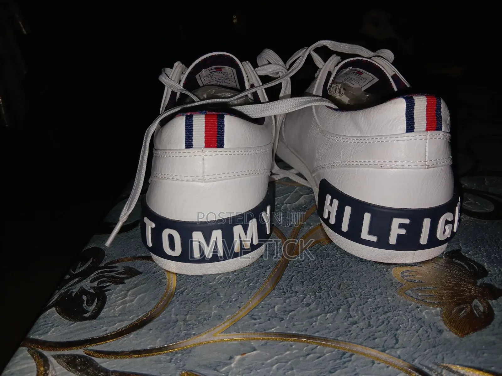 Tommy Hilfiger Men's Rexin Sneaker ,White