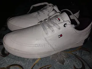 Tommy Hilfiger Men's Rexin Sneaker ,White