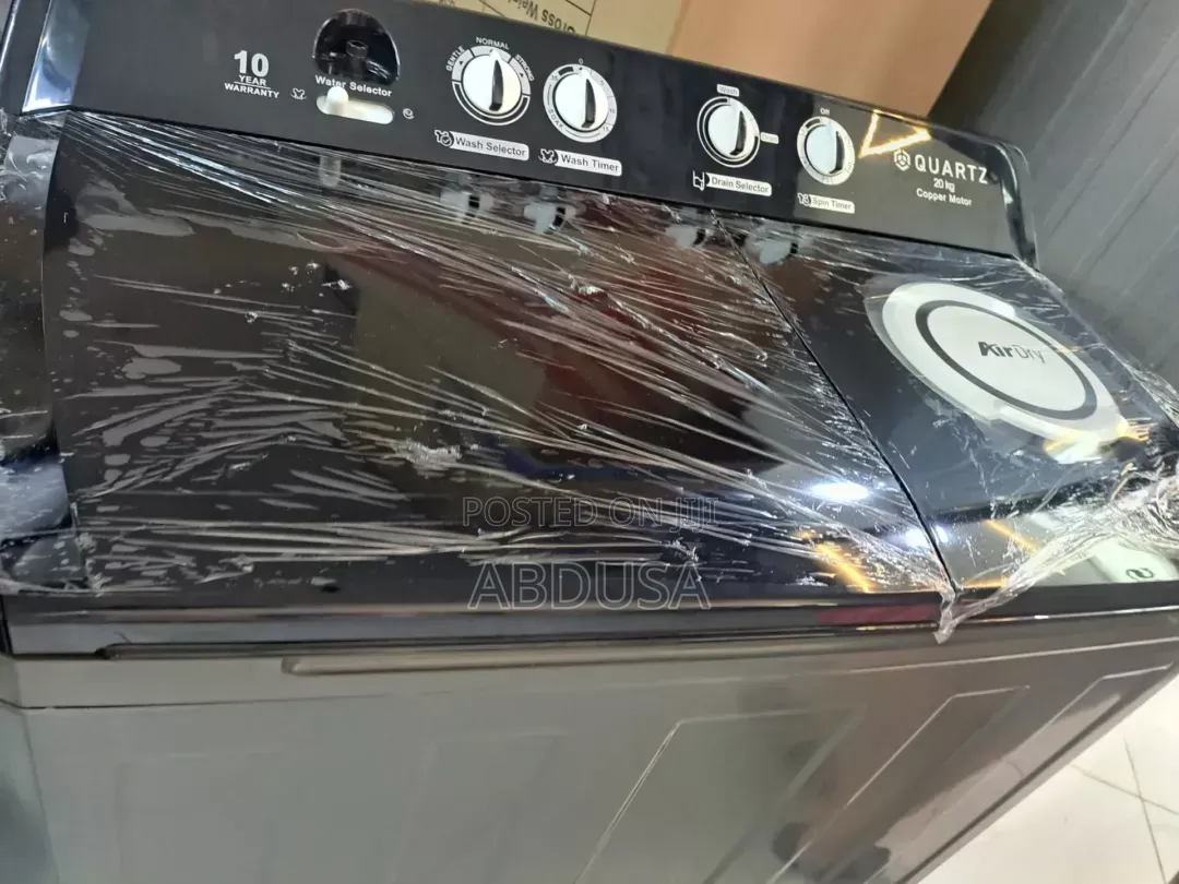 TWHIN WASHING MACHIN በተመጣጣኝ ዋጋ አሰገብተናል QUARTZ 20kg