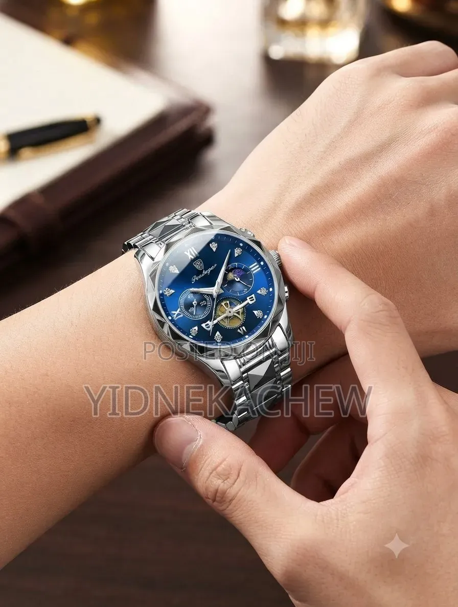 Waterproof Luminious Chrnograph Watch