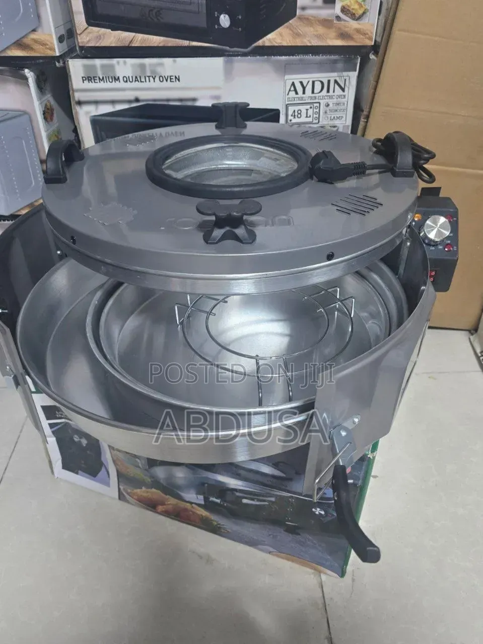 48l ኤሌክትሪክ ኦቨን – Aydin ለመጋገር፣ ለመቀቀል እና ለማብ