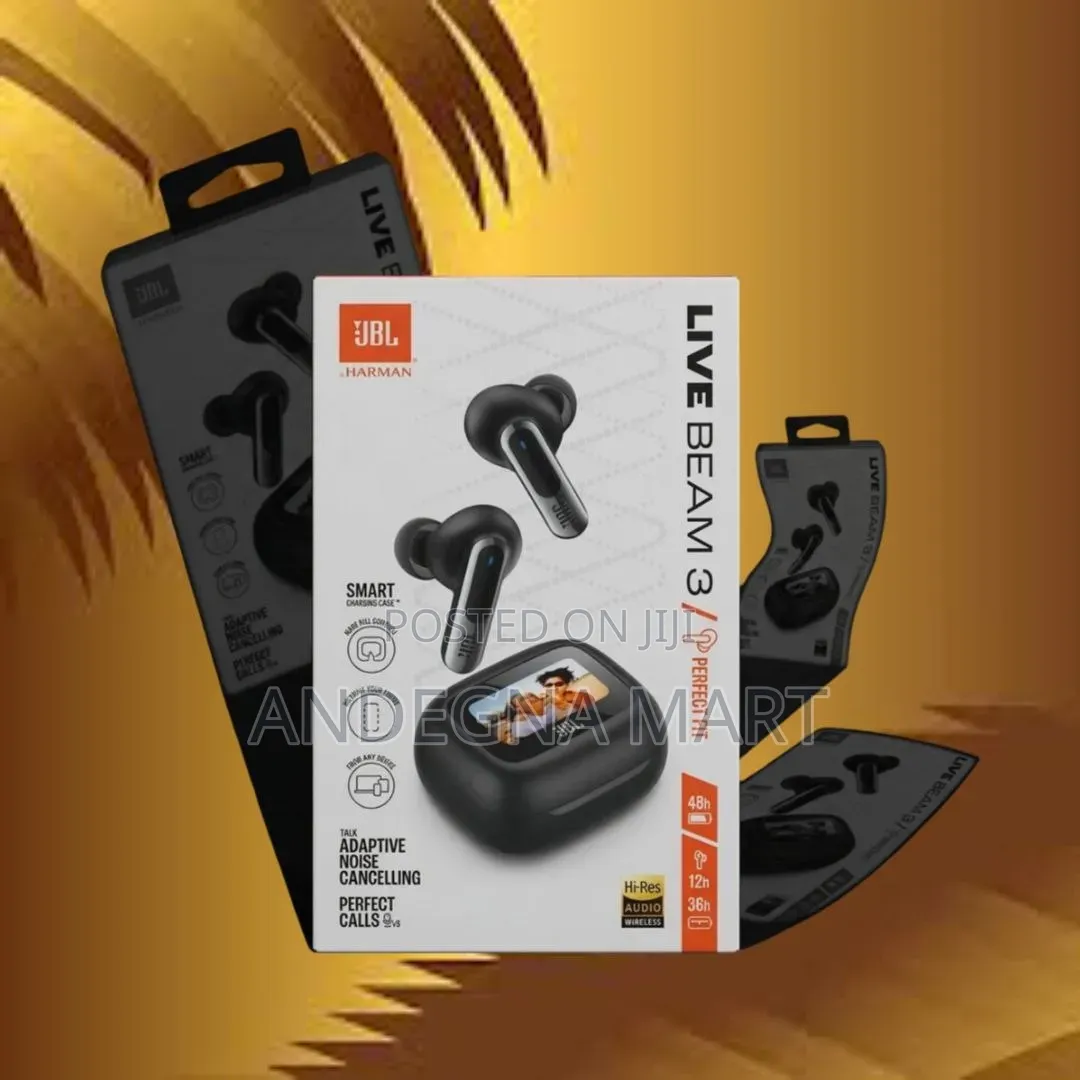 JBL Live Beam 3 TWS: Boîtier Intelligent Screen
