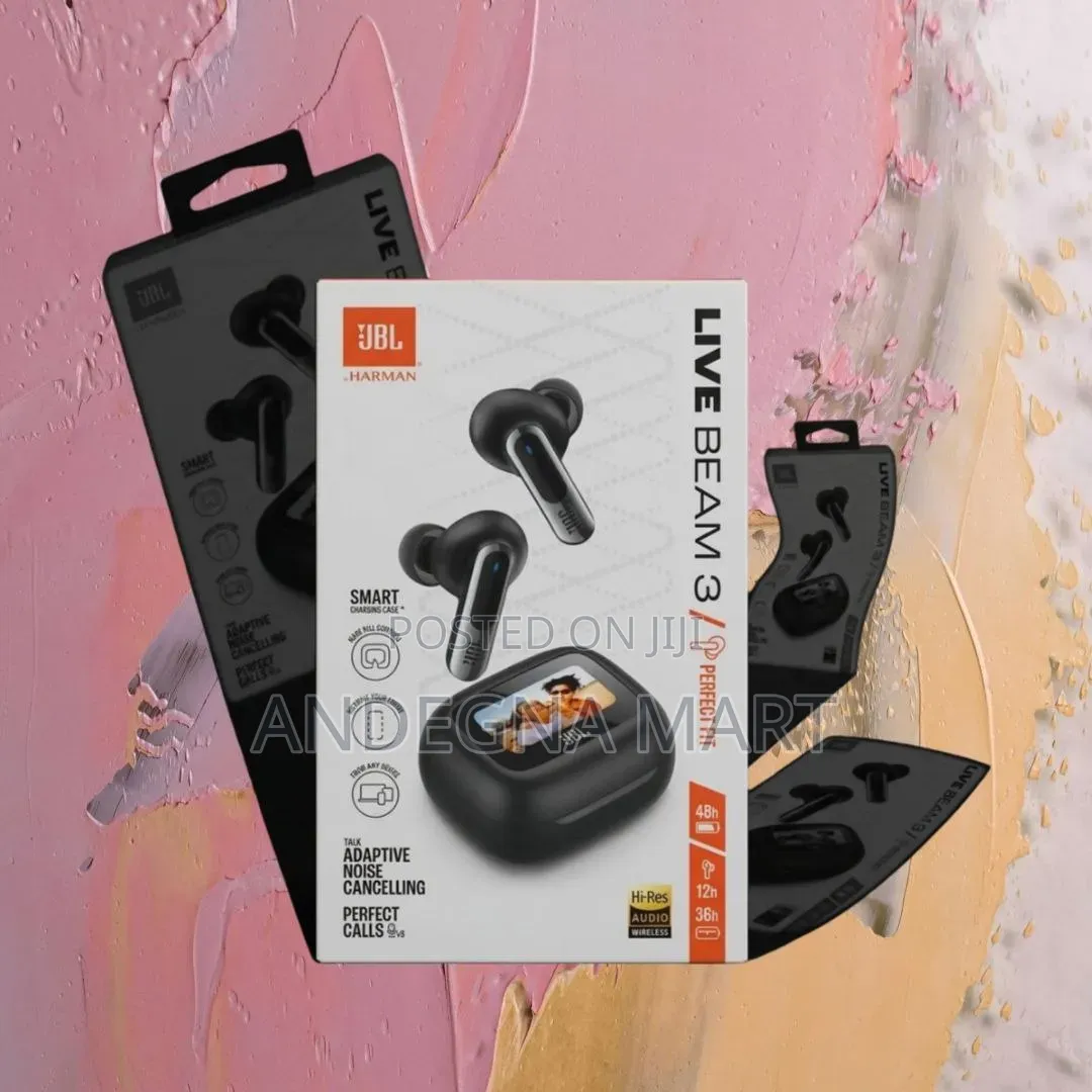 Écouteurs JBL Live Beam 3: Adaptive ANC Sound