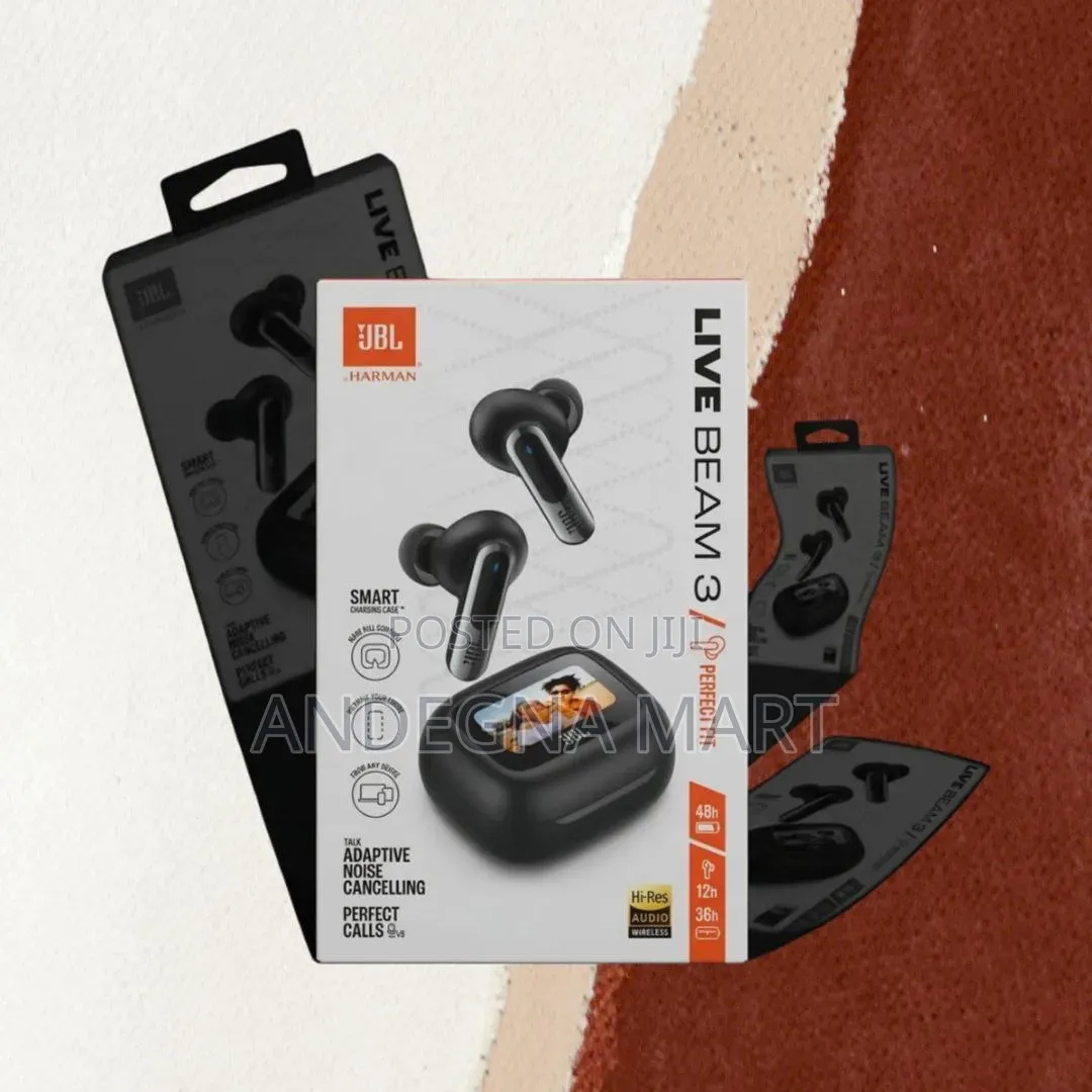 JBL Live Beam 3 Earbuds: Autonomie Longue Durée