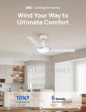 CMC 56” Ceiling Fan – Made in India | Powerful Airflow