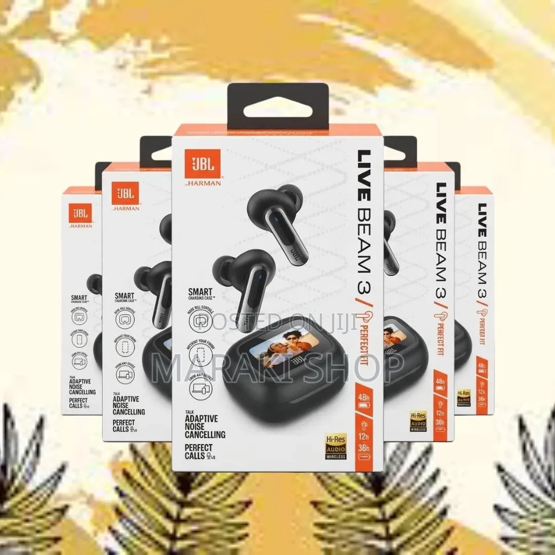 Cuffie JBL Live Beam 3: Suono Hi-Res Deep Bass