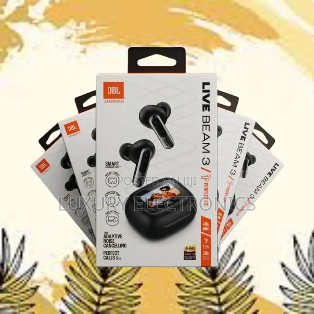 Fones JBL Live Beam 3: Som Hi-Res De Alta Qualidade