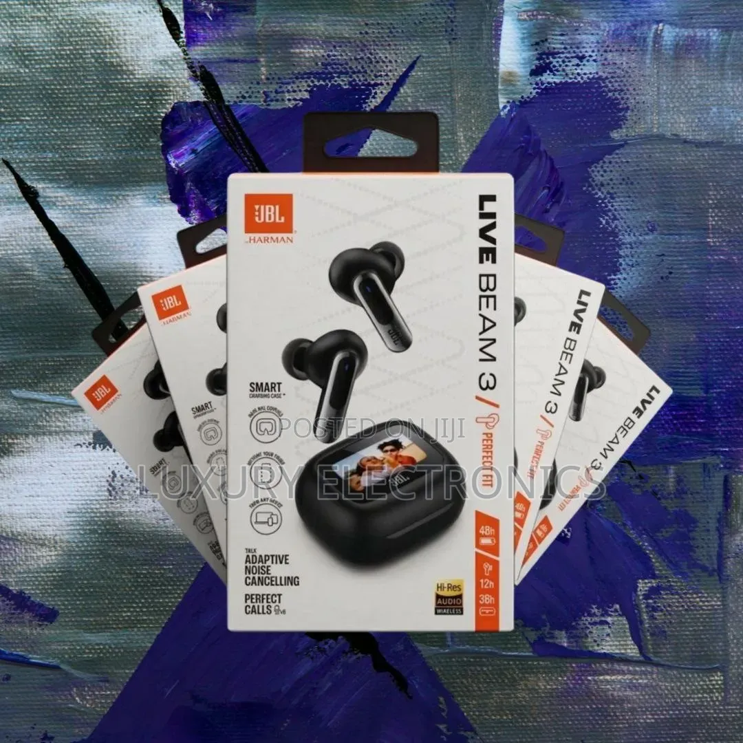 JBL Live Beam 3 Earbuds: Conexão Estável Bluetooth