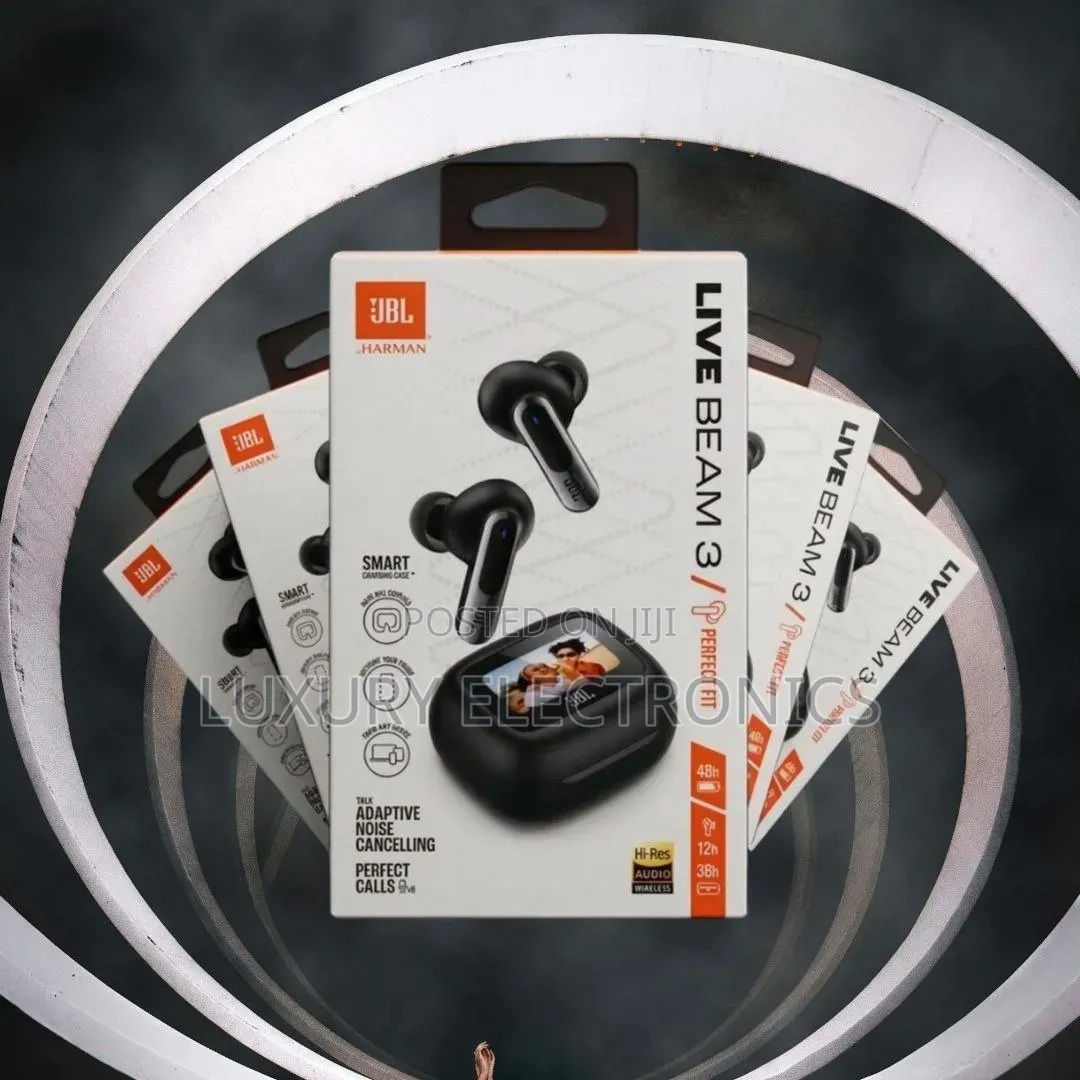 JBL Live Beam 3 TWS: Áudio Imersivo Smart Control