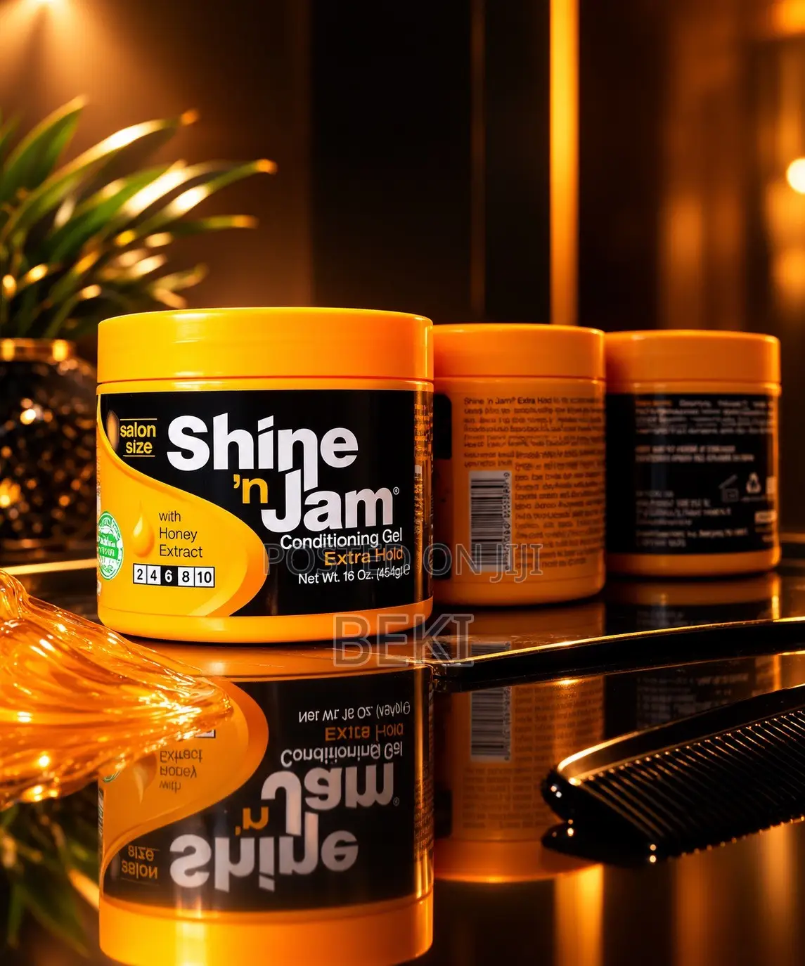 Shine ’N Jam Conditioning Gel Extra Hold – 16 Oz