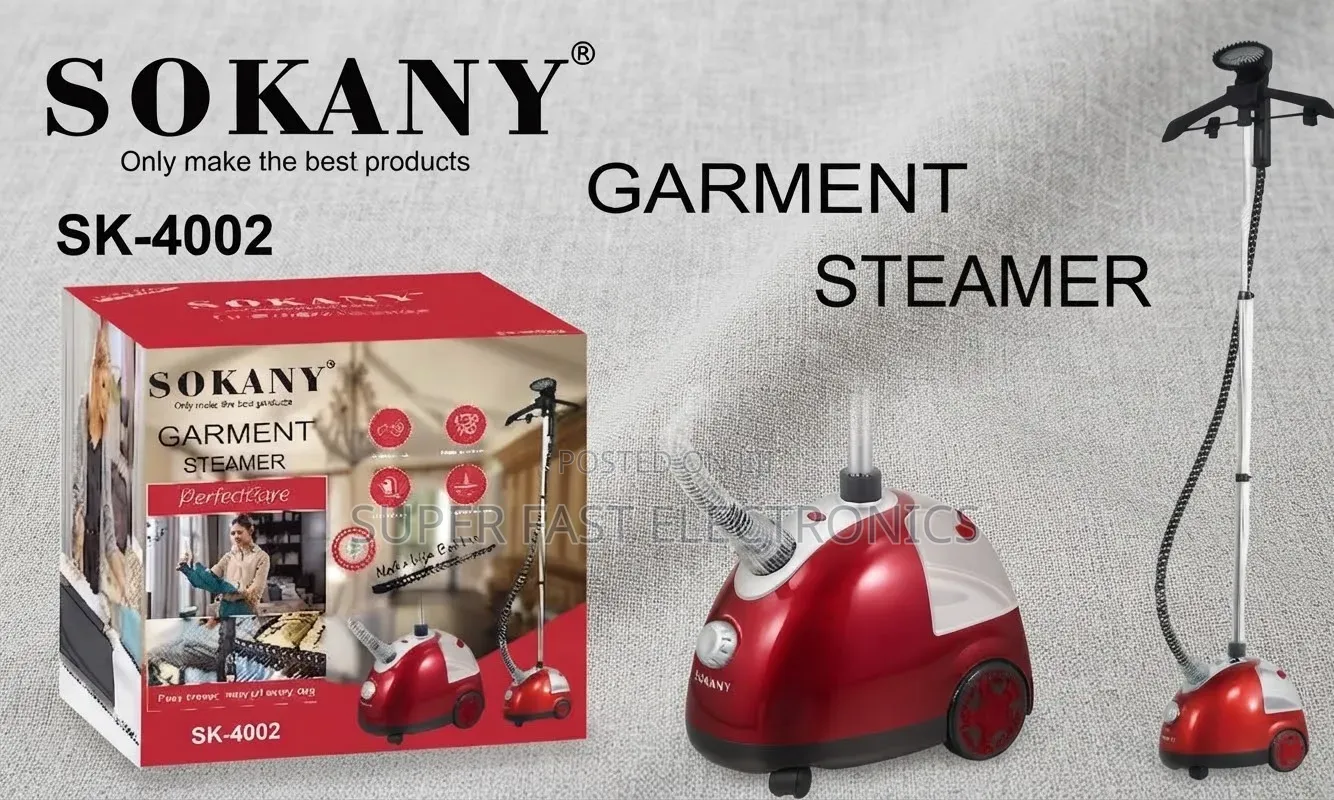 SOKANY Garment Steamer – Powerful Clothes Steamer Fast Wrinkle Removal