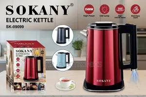 SOKANY Boiler Electric Kettle. Featuring a Powerful 1500W