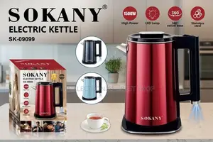 SOKANY Boiler Electric Kettle. Featuring a Powerful 1500W