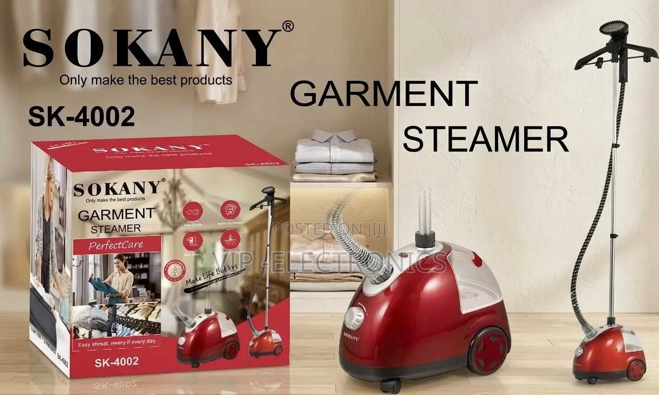 SOKANY Garment Steamer – Powerful Clothes Steamer for Fast Wrinkle