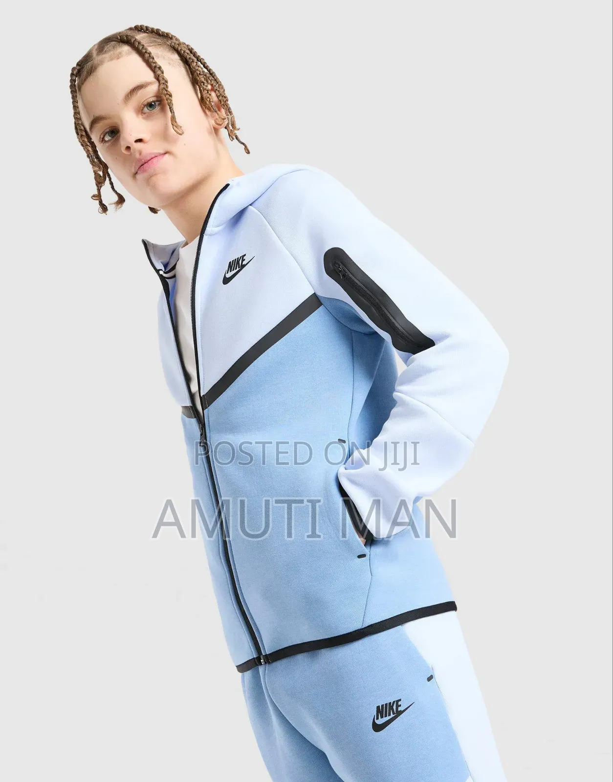 Nike Tech Blue With White