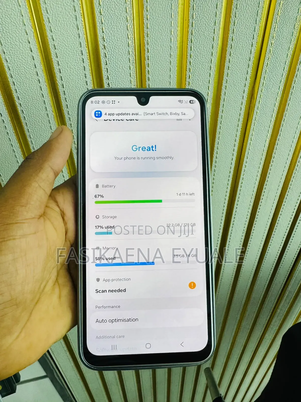 New Samsung Galaxy M36 5G 128 GB