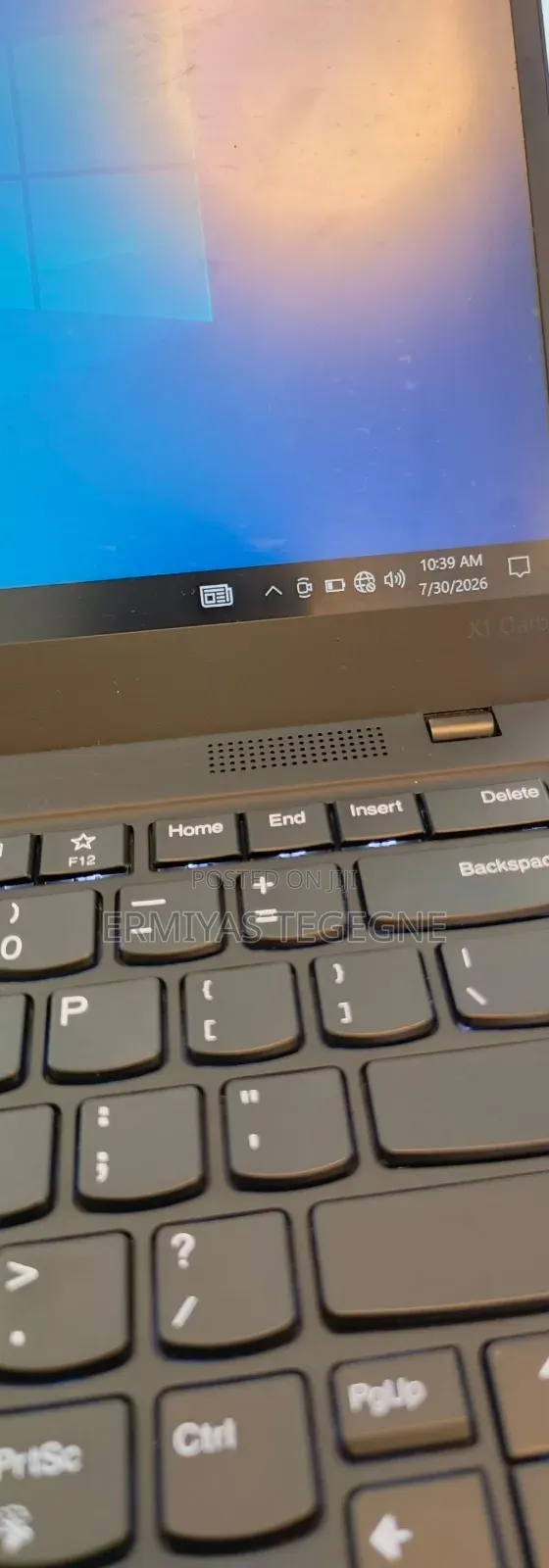 New Laptop Lenovo ThinkPad X1 Carbon 16GB Intel Core i7 SSD 512GB