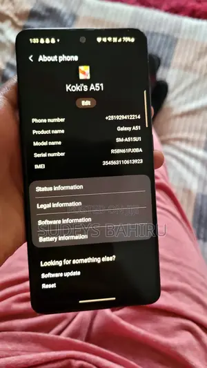 Samsung Galaxy A51 5G 128 GB Graphite