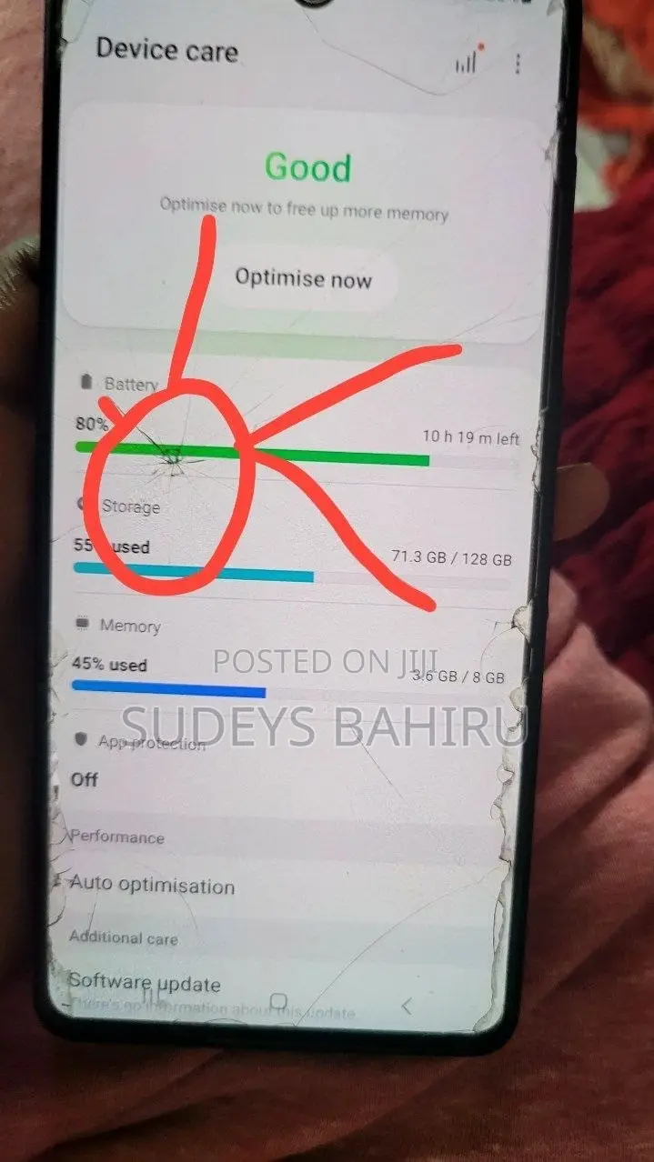 Samsung Galaxy A71 128 GB Graphite