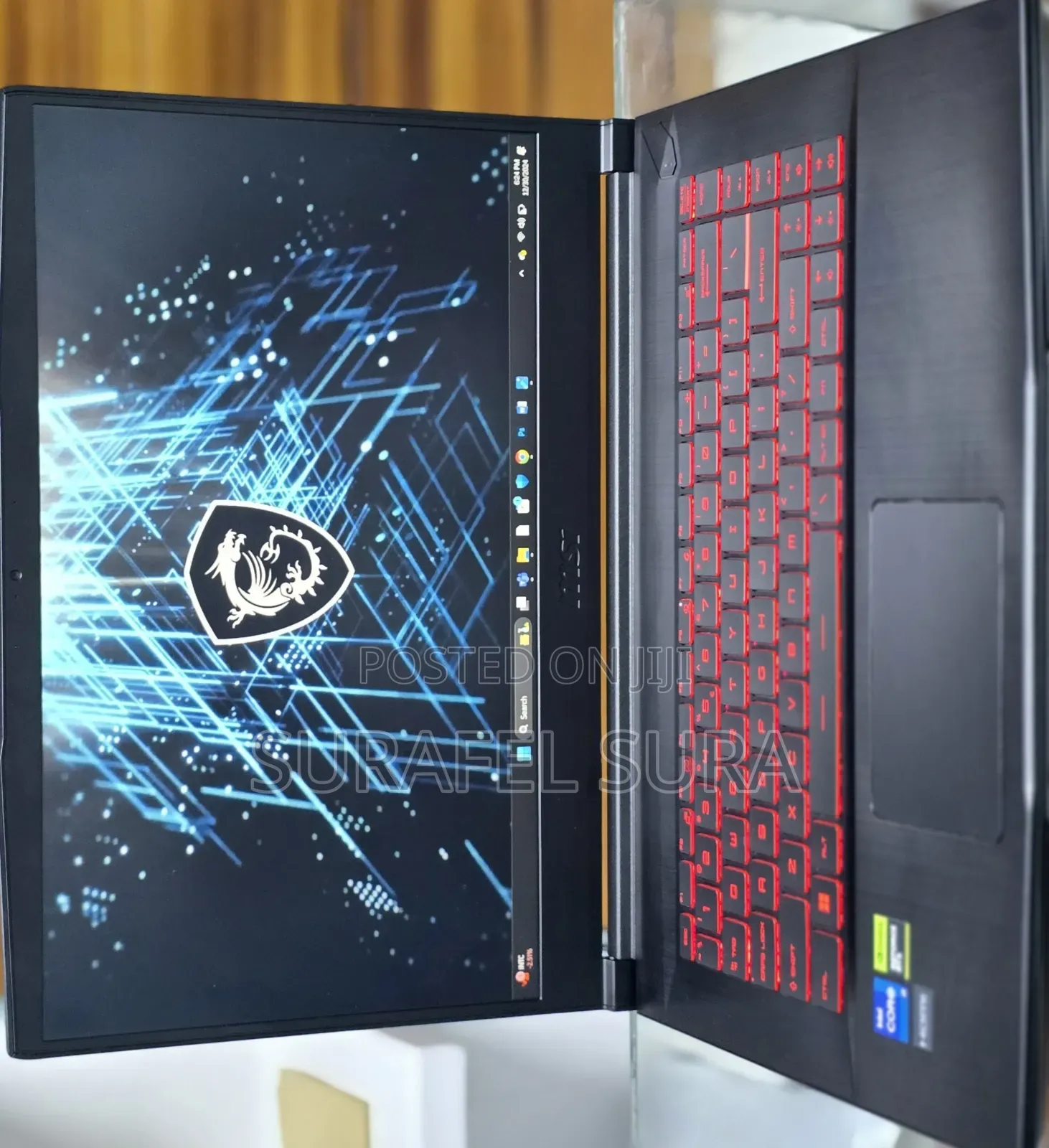 New Laptop MSI GF63 32GB Intel Core i7 SSD 1T