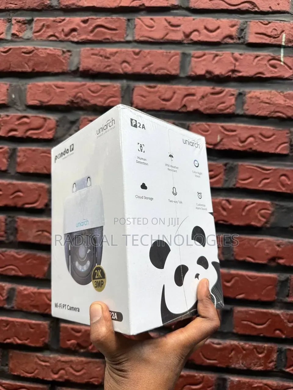 Uniarch Panda P 3MP Wi-Fi PT Security Camera