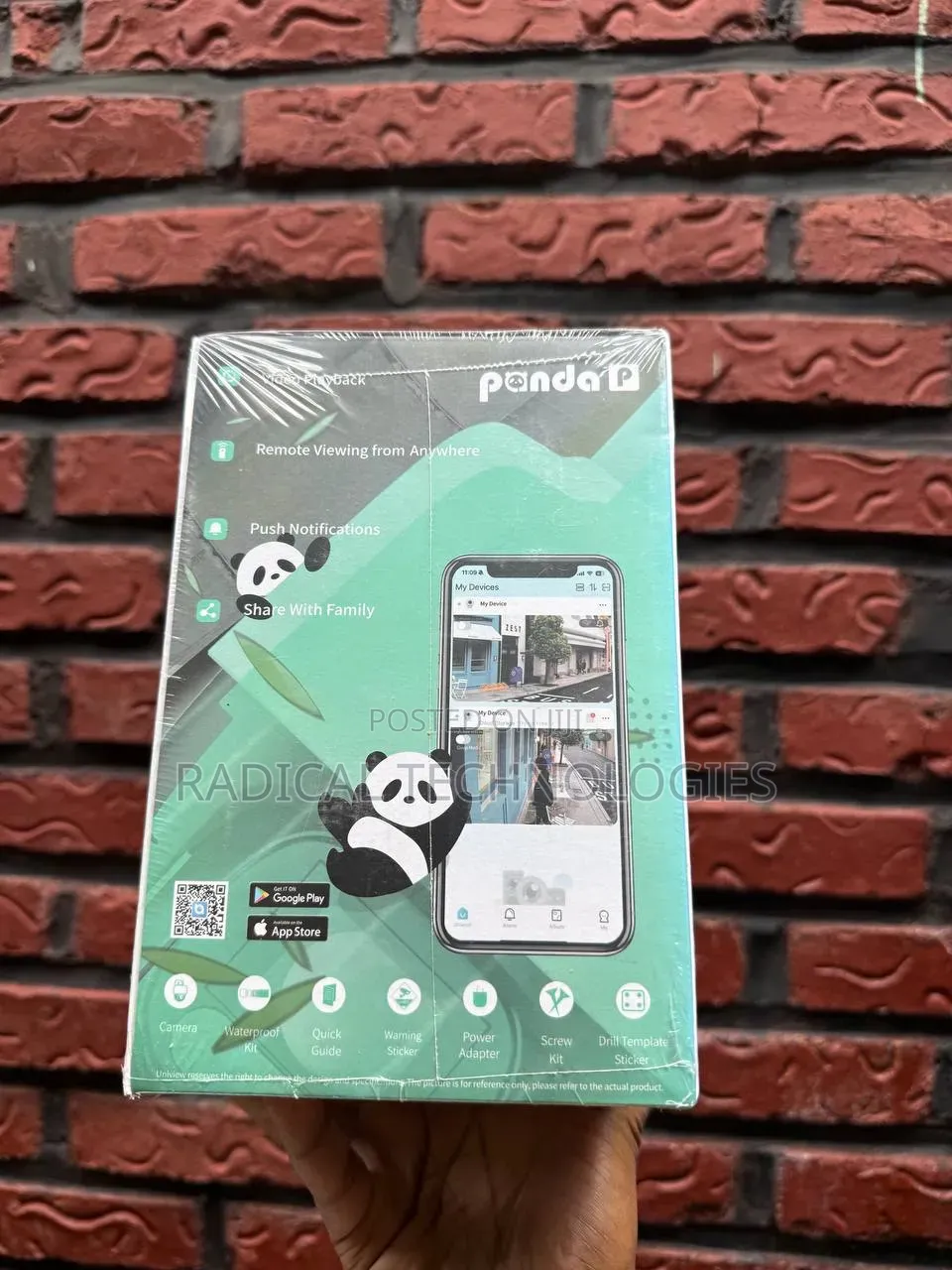 Uniarch Panda P 3MP Wi-Fi PT Security Camera