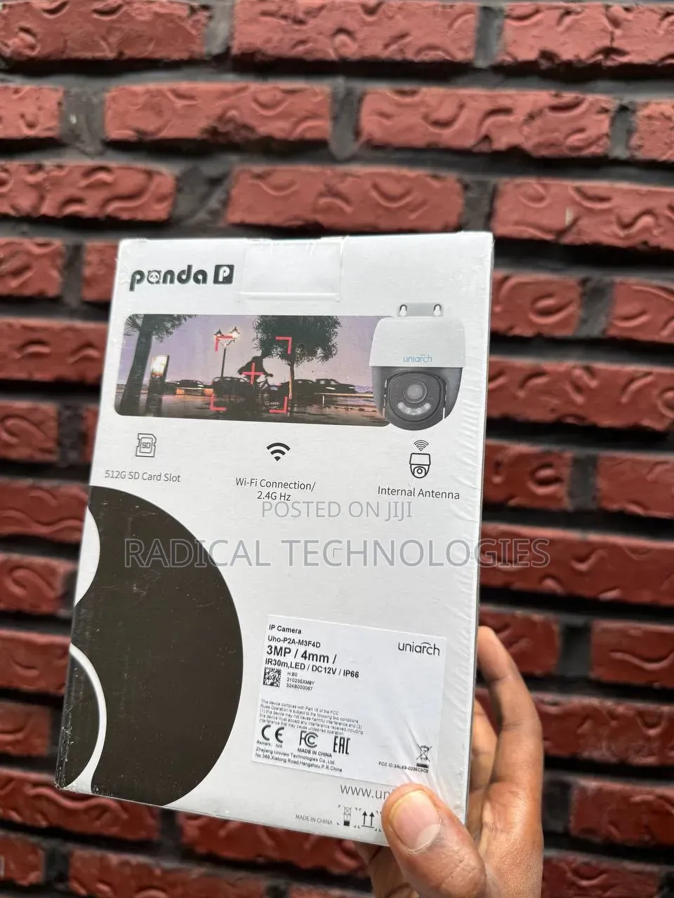 Uniarch Panda P 3MP Wi-Fi PT Security Camera