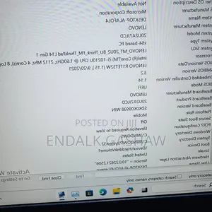 New Laptop Lenovo ThinkPad L14 8GB Intel Core i5 SSD 256GB