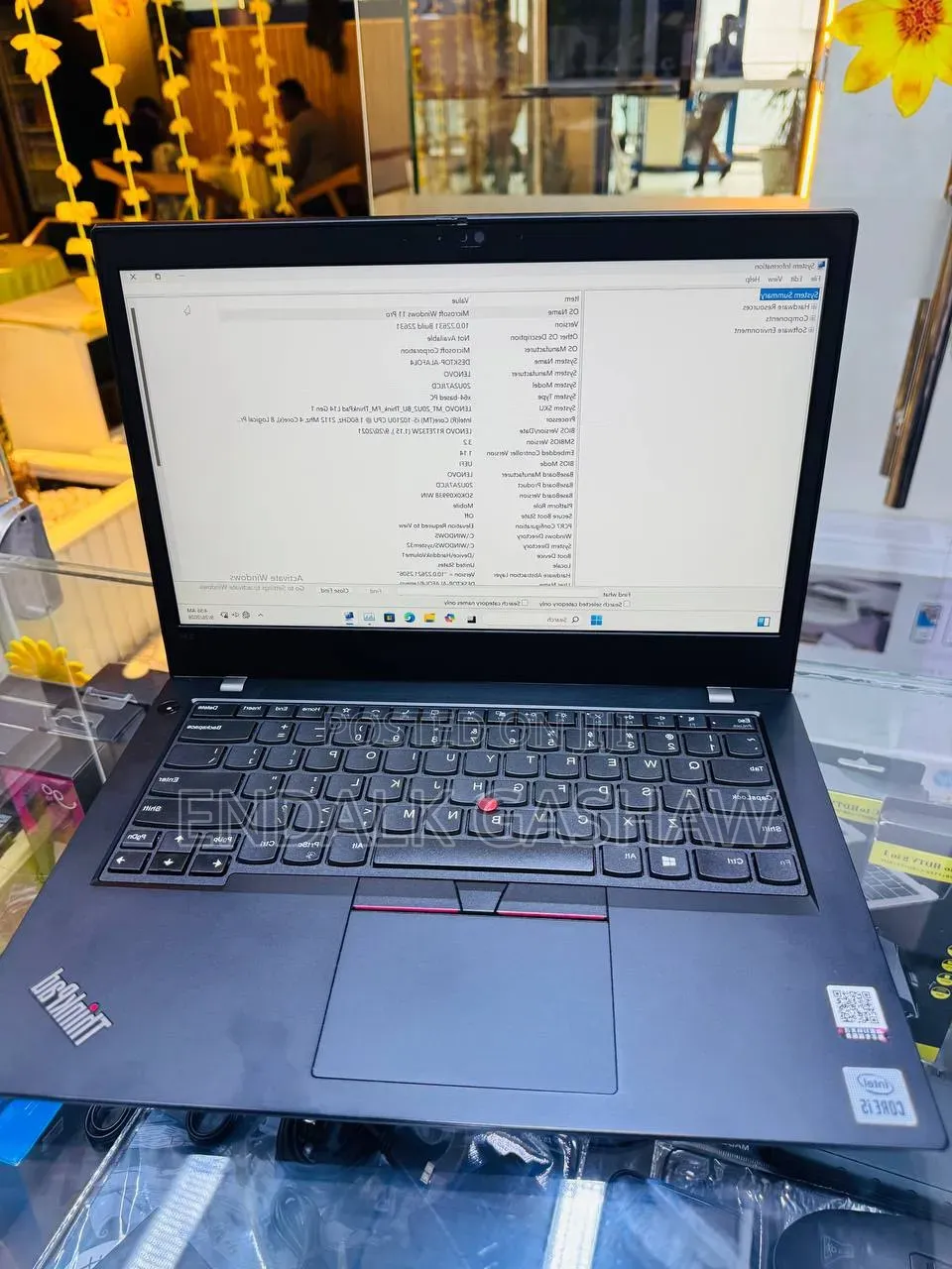 New Laptop Lenovo ThinkPad L14 8GB Intel Core i5 SSD 256GB