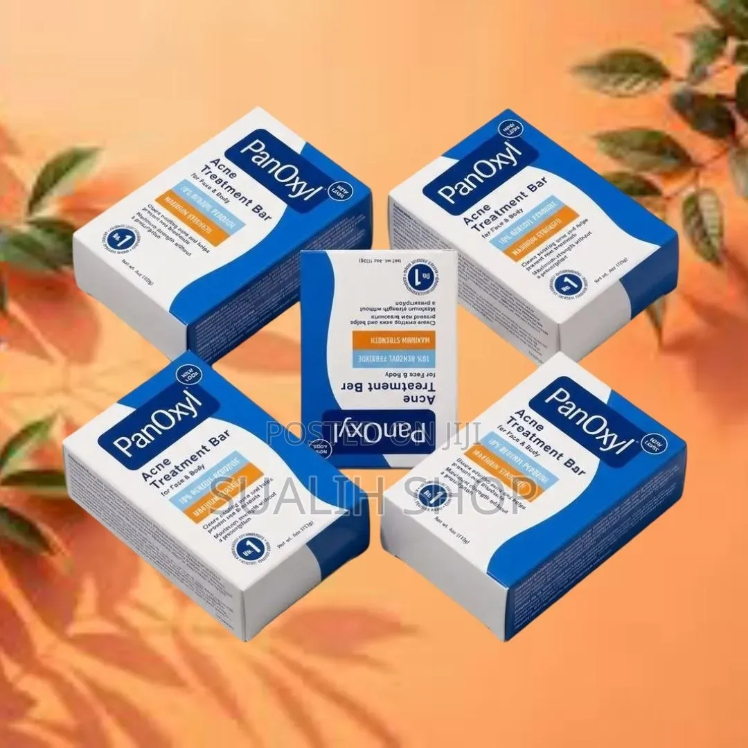PanOxyl 10% Benzoyl Peroxide Bar - Jabón Antiacné Face Body
