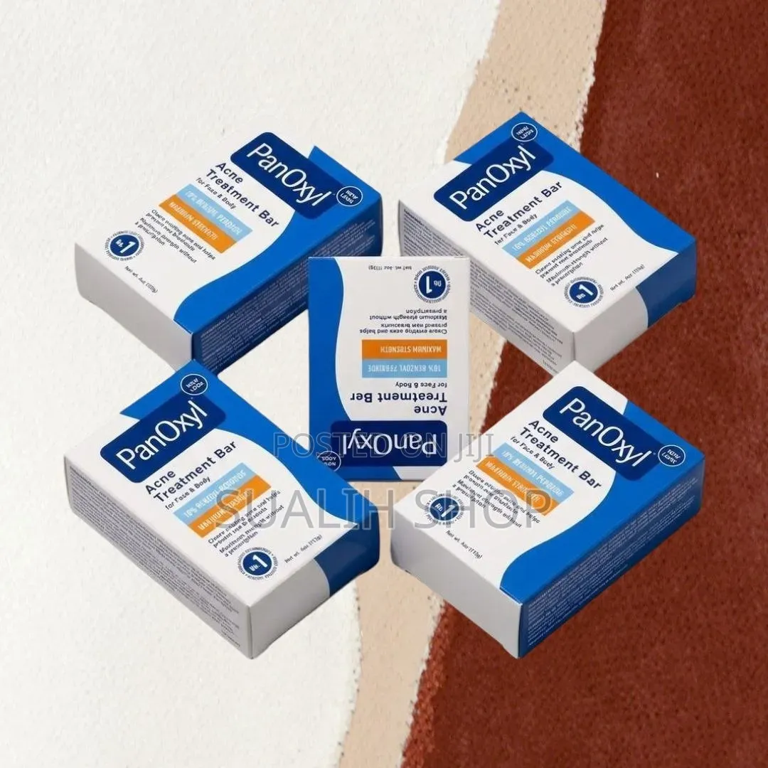 PanOxyl Maximum Strength Bar - Jabón Con Peróxido De Benzoilo
