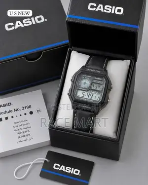 Casio World Time Digital Men's Watch