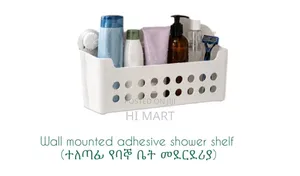 8kg No Drill Bathroom Organizing Shelf