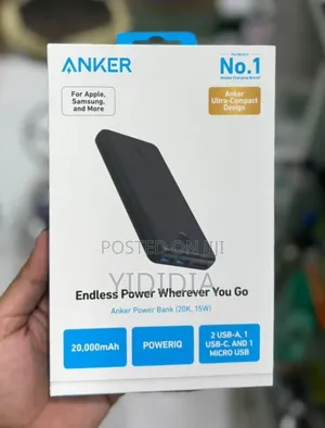 Anker Power Bank 20,000mAh — 15W