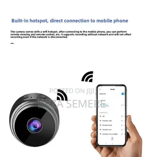 A9 Mini Nanny Cam - Wireless Baby Monitor 1080p WiFi