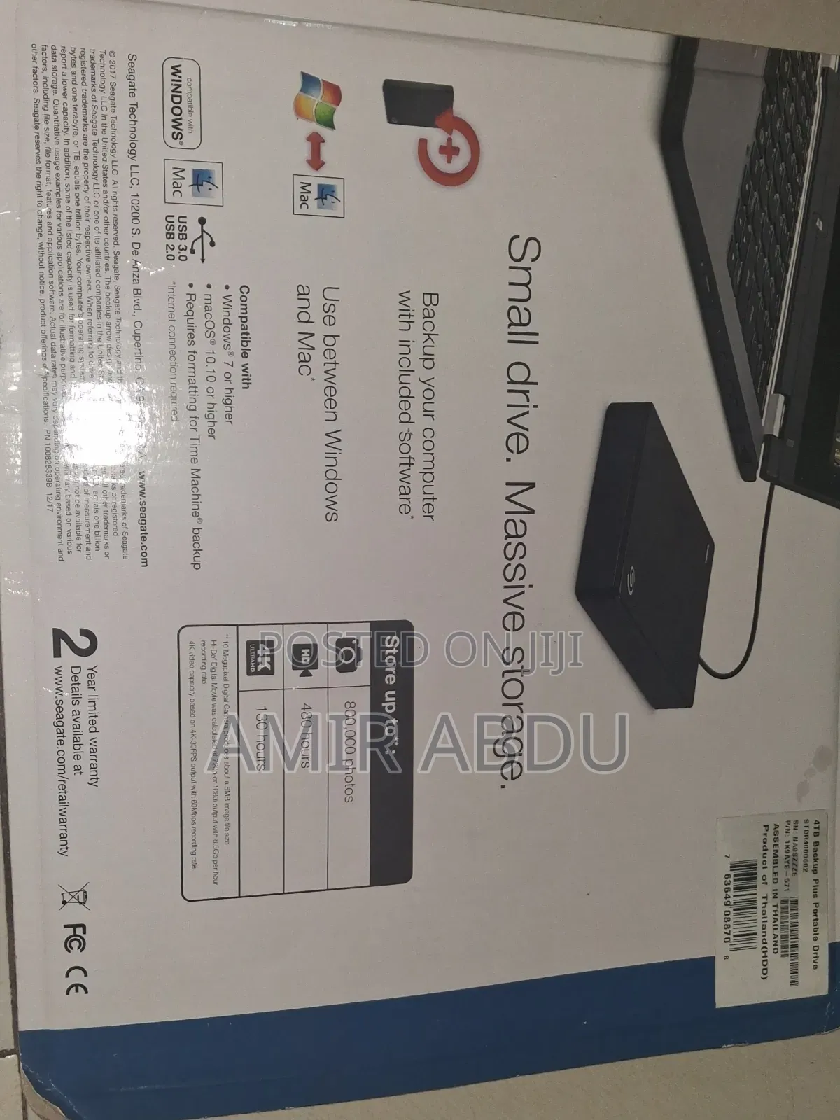 Seagate New 4tb Harddisk