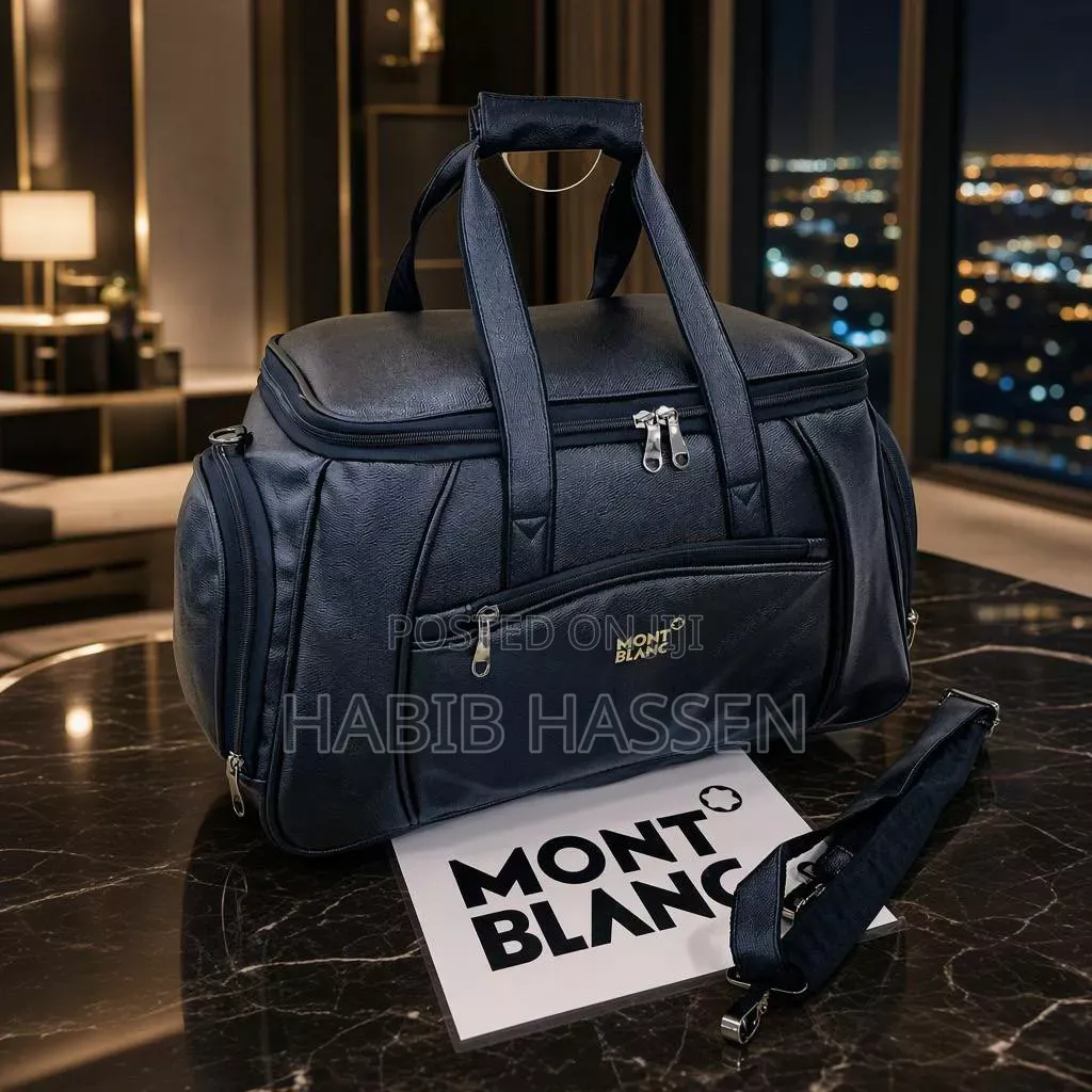 Premium Montblanc Gym and Travel Duffel Bag