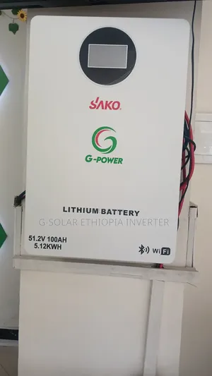 6.5kw Solar Power System - 6.5kw Inverter + 5.12kwh Lifepo4 Battery