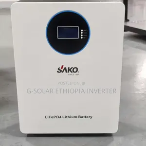 6.5kw Solar Power System - 6.5kw Inverter + 5.12kwh Lifepo4 Battery