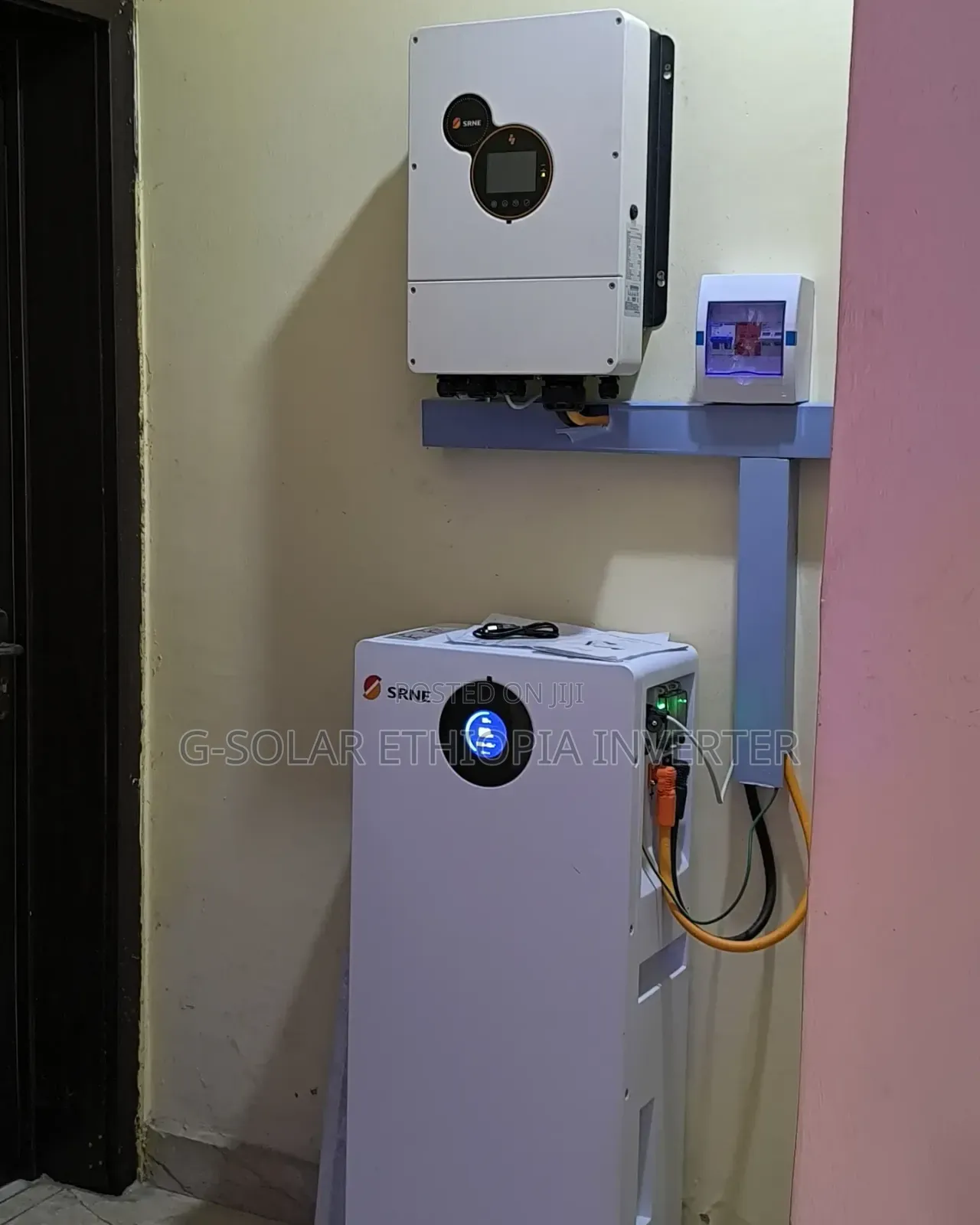 6.5kw Solar Power System - 6.5kw Inverter + 5.12kwh Lifepo4 Battery