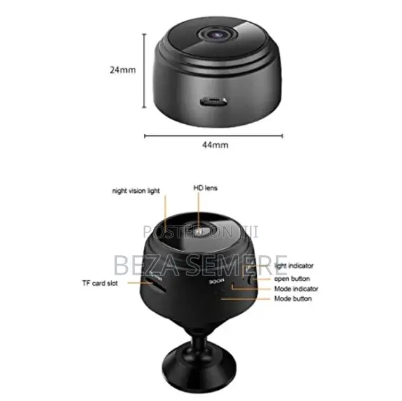 A9 Mini Nanny Cam - Wireless Baby Monitor 1080p