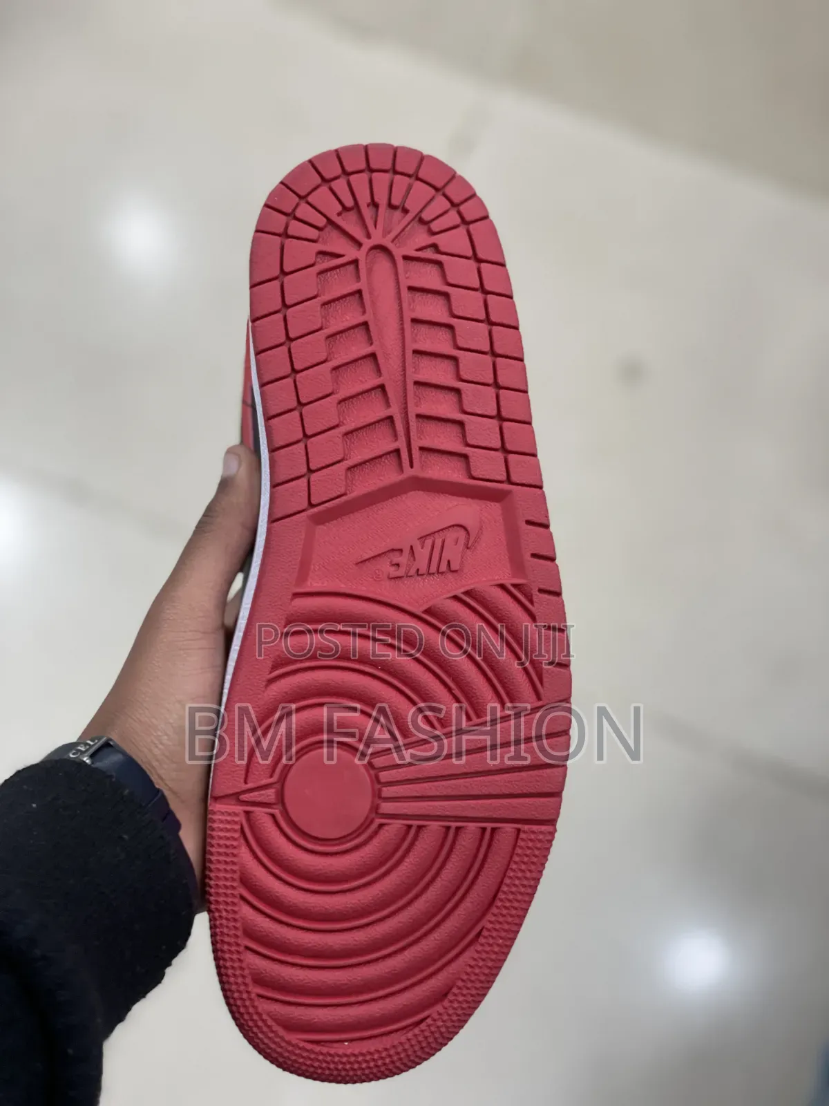 Air Jordan 1 Low "Reverse Bred" Feturing Strking Red and Black Leather