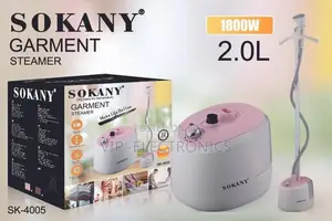 SOKANY Garment Steamer 2.0L 1800W Heavy-Duty– Standing Clothes