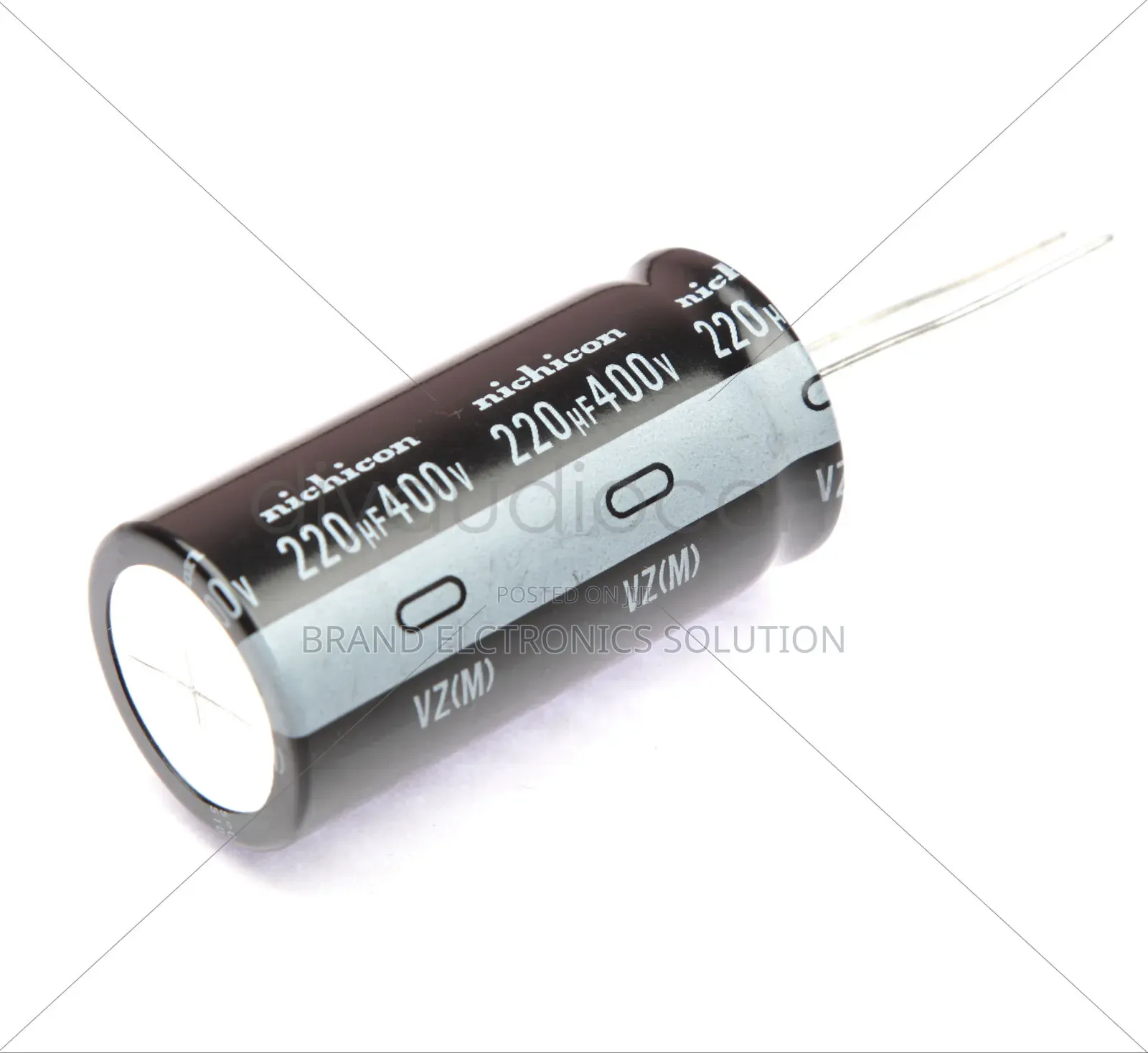 470 μF, 50V Radial Electrolytic Capacitor.