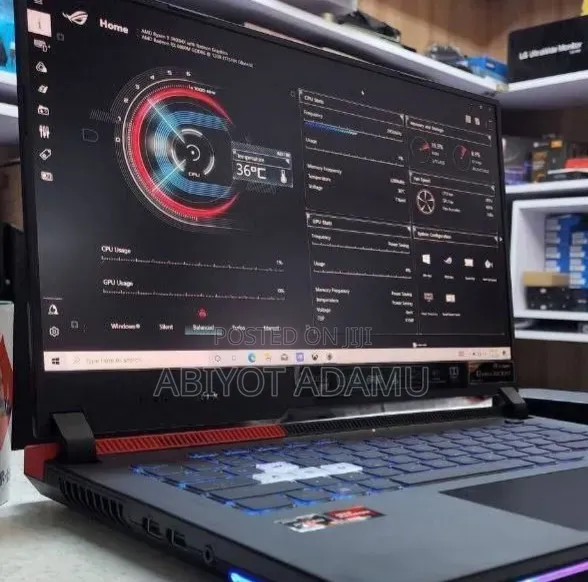 New Laptop Asus ROG Strix G16 G614 16GB AMD Ryzen 9 SSD 512GB