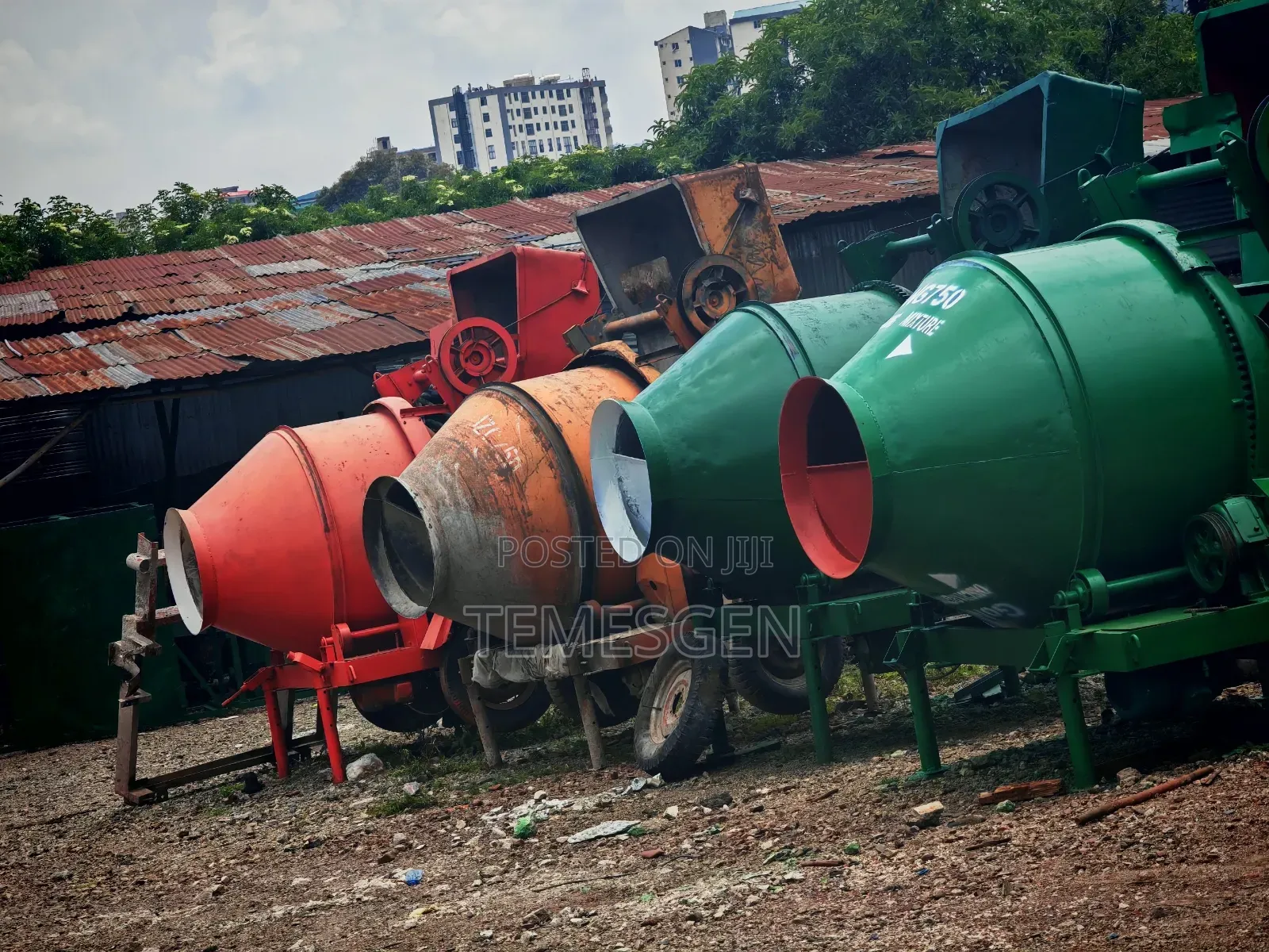 Concrete Mixer ሚክሰር