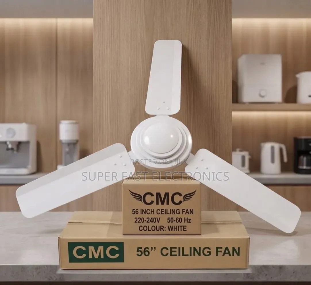 CMC 56-Inch Ceiling Fan. With a Large 56-Inch (1400mm)